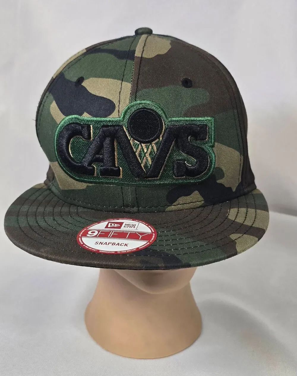 New Era Cleveland Cavaliers 9FIFTY Camo Snapback Cap